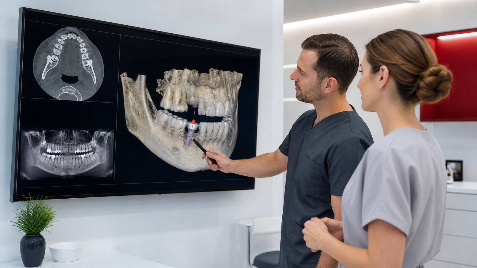 DVT 3D Röntgen und digitale Implantatplanung